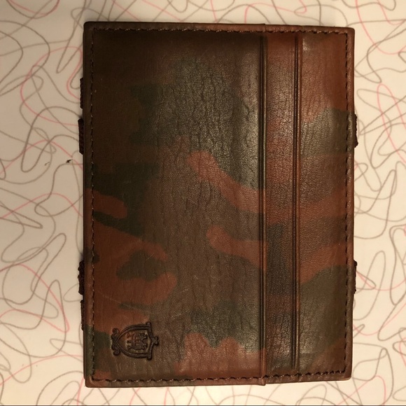 Camouflage Leather mini wallet - Picture 1 of 6